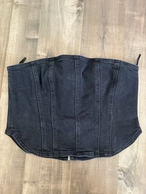 The Denim Forum The 90’s Debbie Denim Bustier